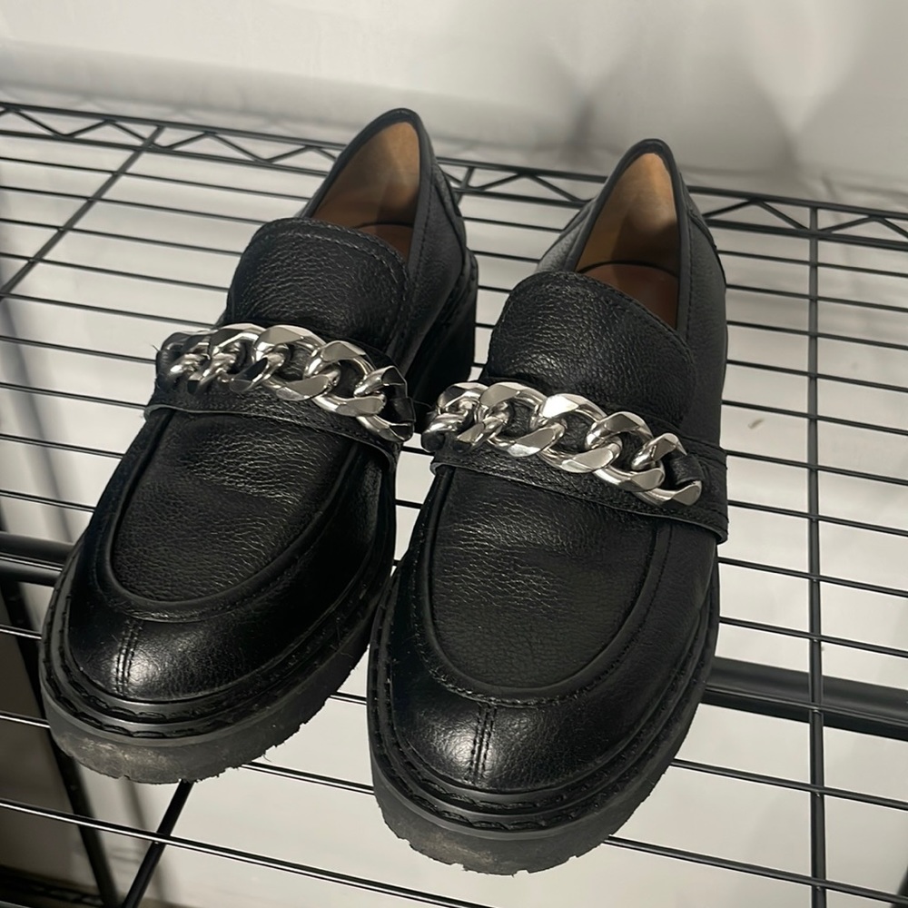 Elsie Platform Loafer chain loafers sold at Nordstrom great condition